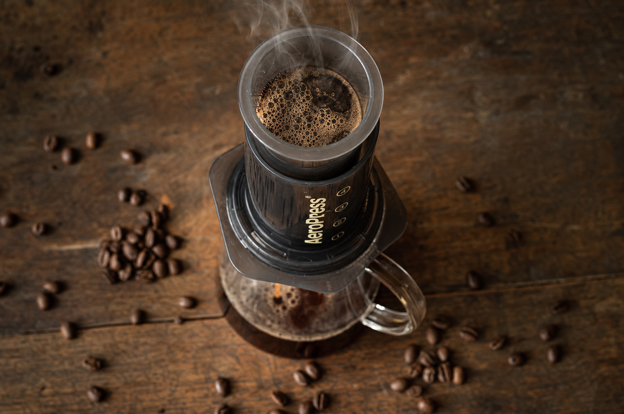 AeroPress coffee brewer
